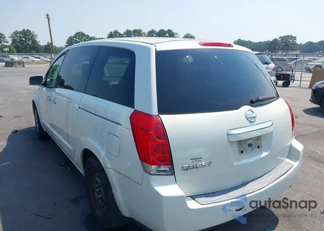 2007 Nissan Quest 3.5 from USA, damaged, VIN 5N1BV28U07N121861